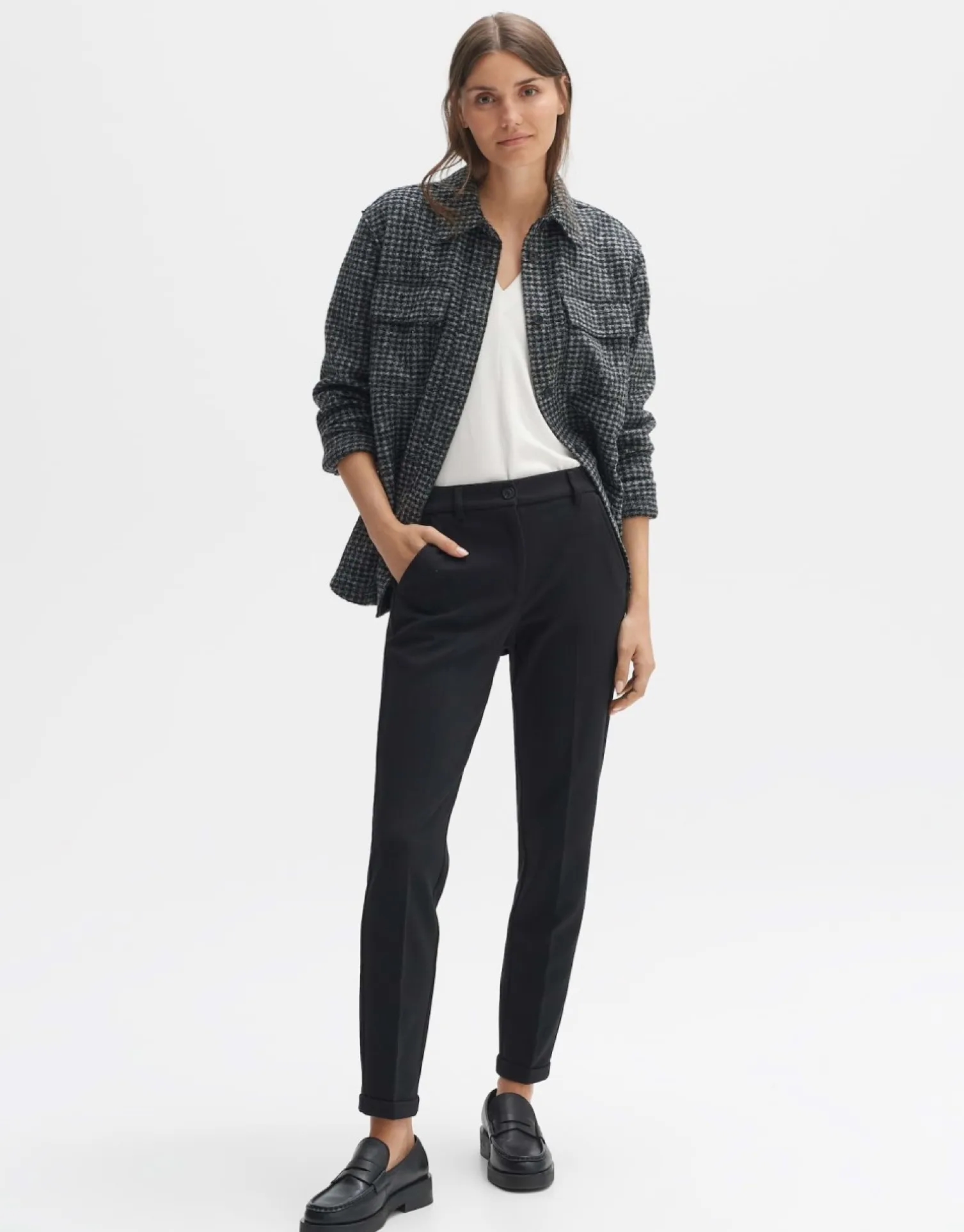 someday Fashion Broeken>Stoffen Broek Melina Black