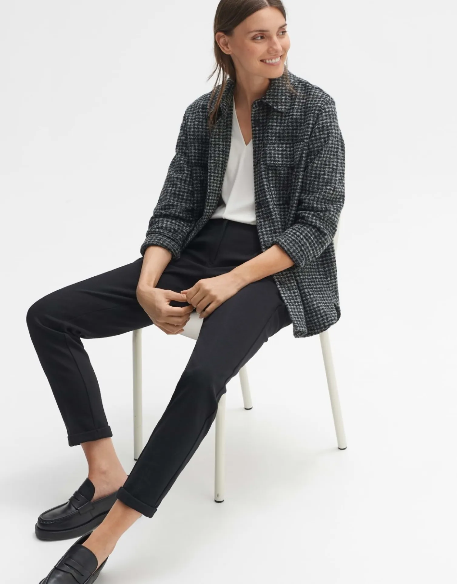 someday Fashion Broeken>Stoffen Broek Melina Black