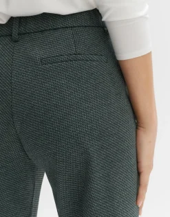 someday Fashion Broeken>Stoffen Broek Melina Track Deep Teal
