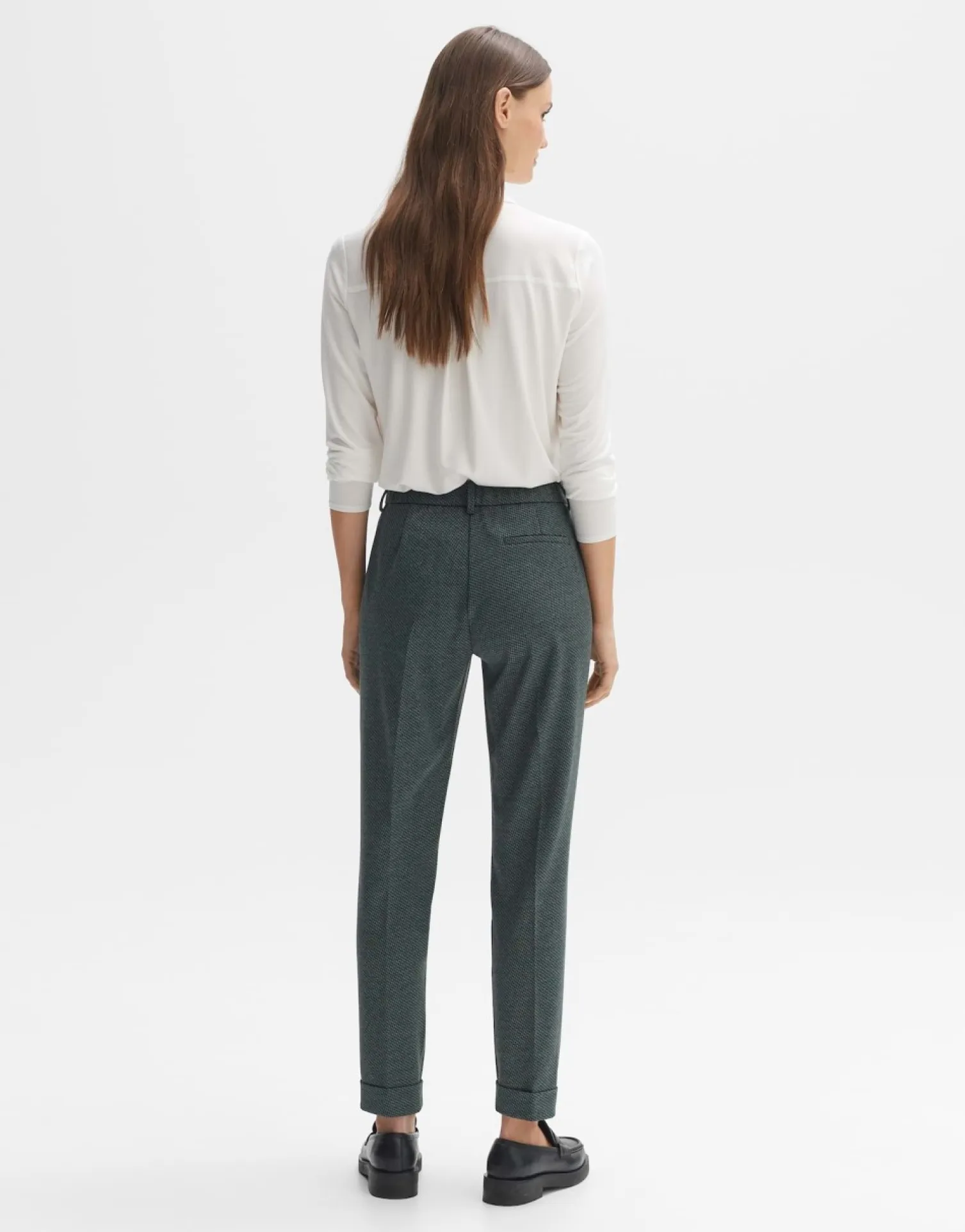 someday Fashion Broeken>Stoffen Broek Melina Track Deep Teal
