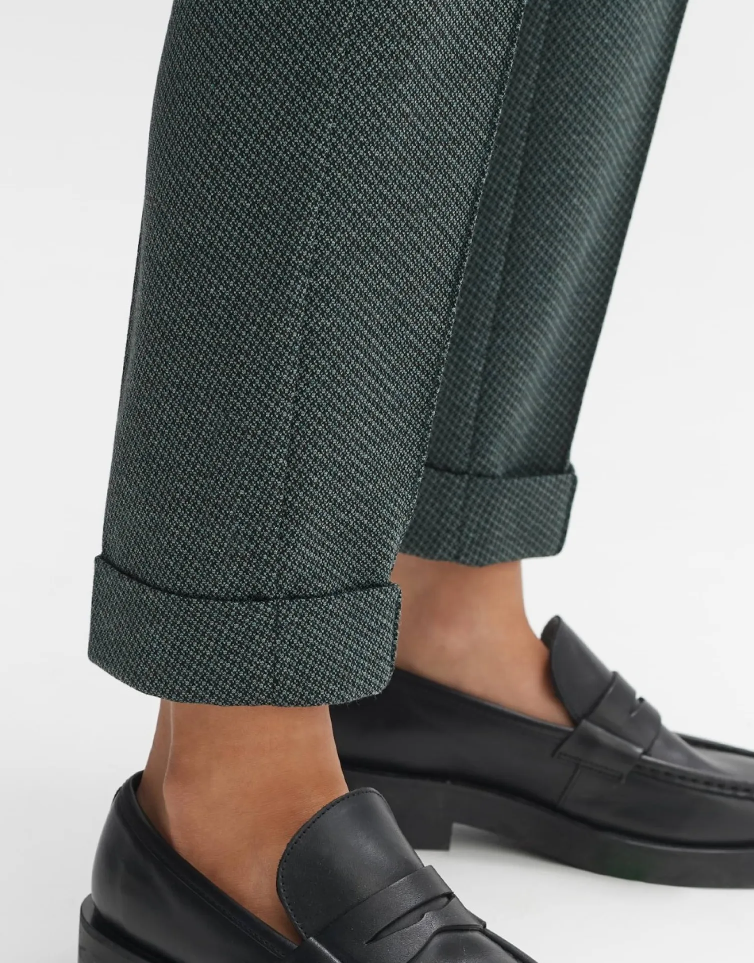 someday Fashion Broeken>Stoffen Broek Melina Track Deep Teal