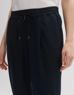 someday Fashion Broeken>Stoffen Broek Melosa Breeze Coal Blue