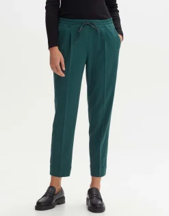 someday Fashion Broeken>Stoffen Broek Melosa Track Deep Teal