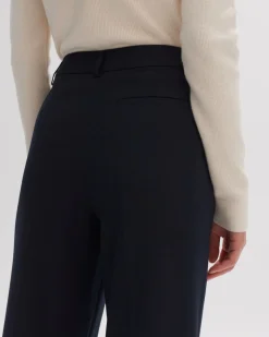 someday Fashion Broeken>Stoffen Broek Metiko Urban Coal Blue