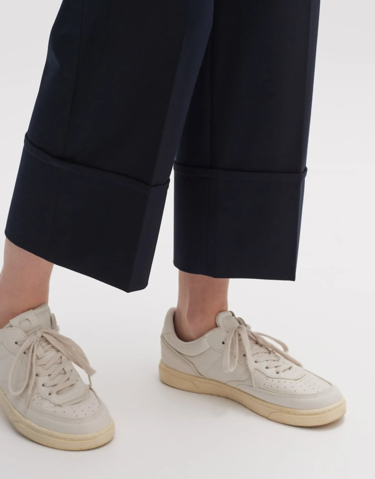 someday Fashion Broeken>Stoffen Broek Metiko Urban Coal Blue