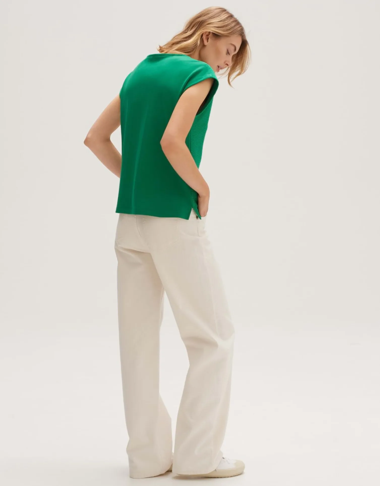 someday Fashion Sweat>Sweatshirt Gelotto Tulip Green
