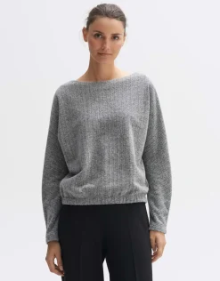 someday Fashion Sweat>Sweatshirt Gisandi Hazy Fog Melange