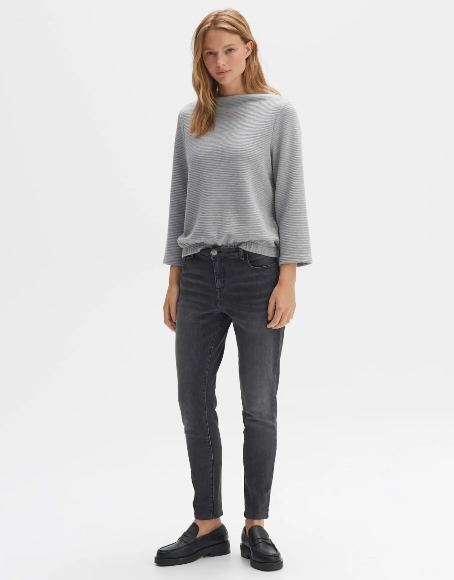 someday Fashion Sweat>Sweatshirt Gopura Hazy Fog Melange