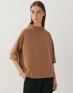 someday Fashion Sweat>Sweatshirt Unoa Brown Hazel