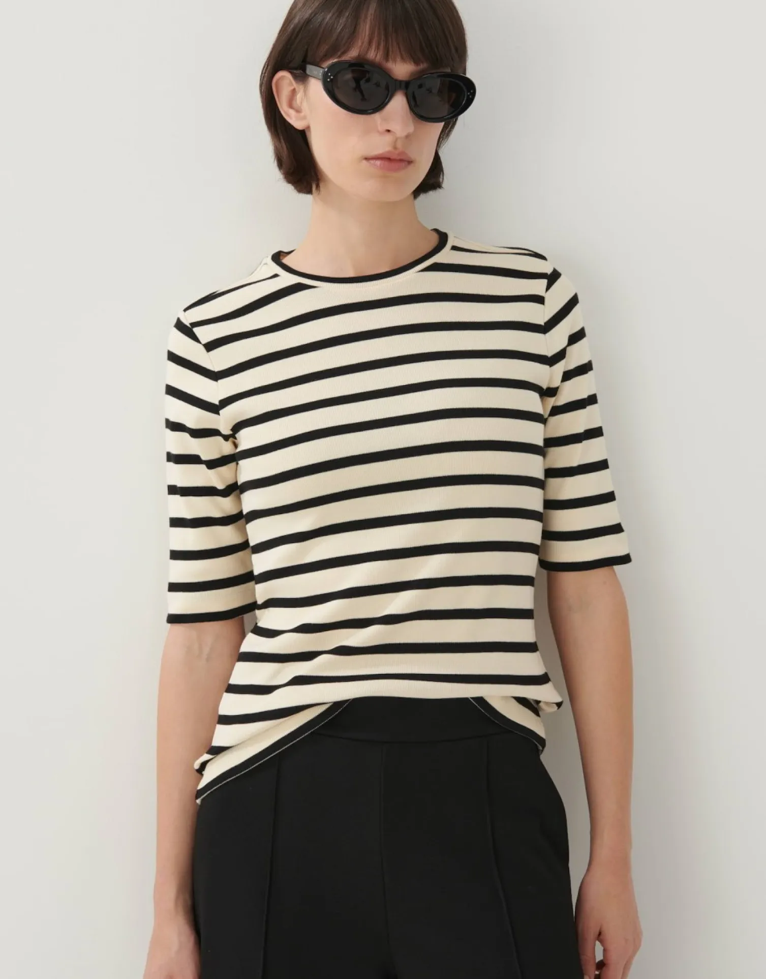 someday Fashion Sweat>Sweatshirt Usalie Black