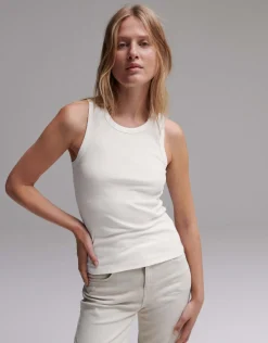someday Fashion Shirts>Tanktop Ilesso White