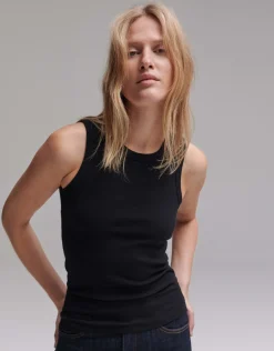 someday Fashion Shirts>Tanktop Ilesso Black