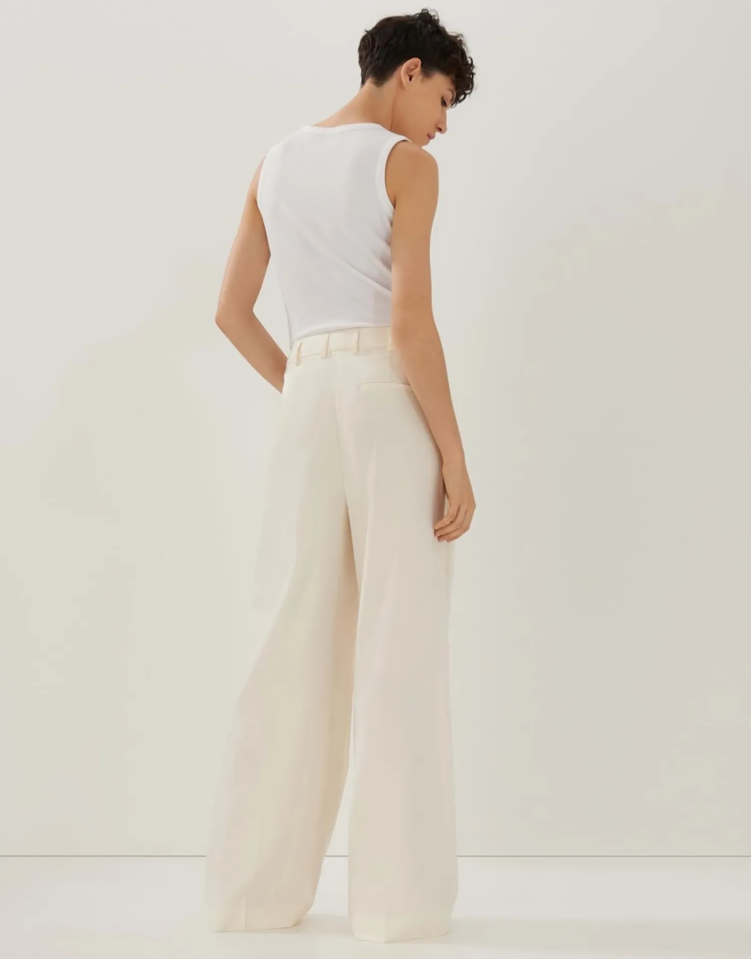 someday Fashion Shirts>Tanktop Kleanne White