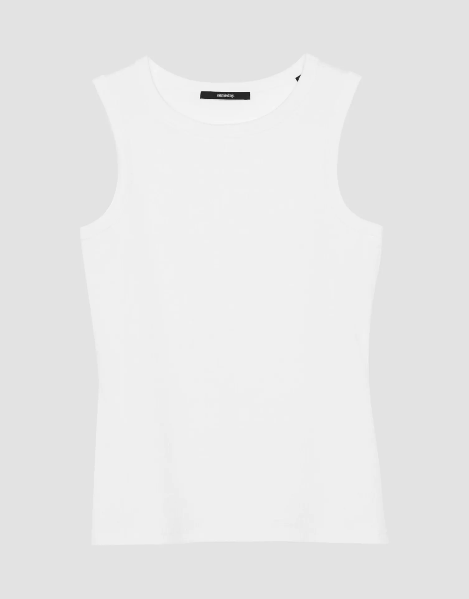 someday Fashion Shirts>Tanktop Kleanne White