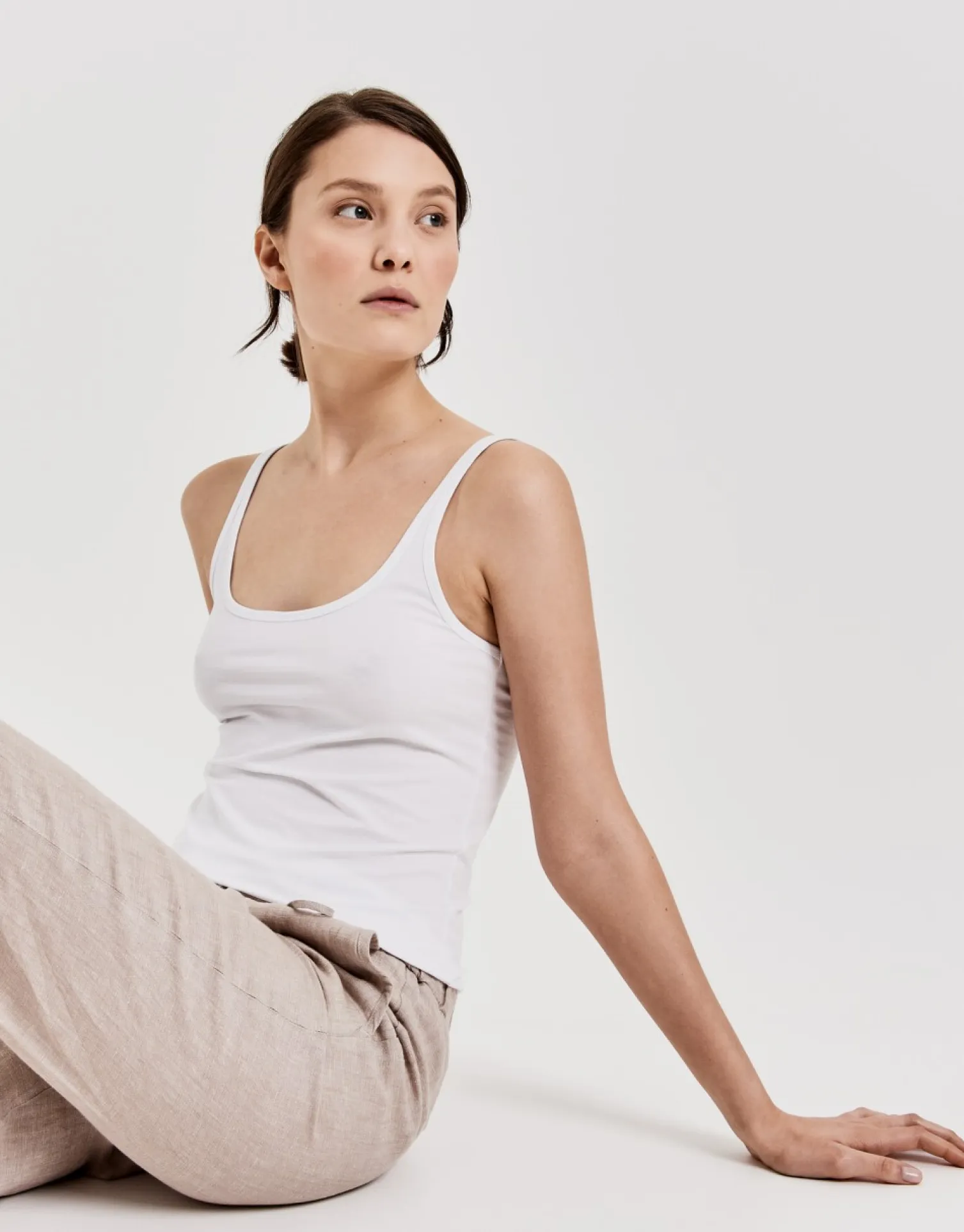 someday Fashion Shirts>Top Ina White