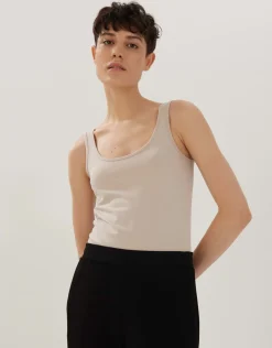 someday Fashion Shirts>Topje Ku00E4Thi Beige