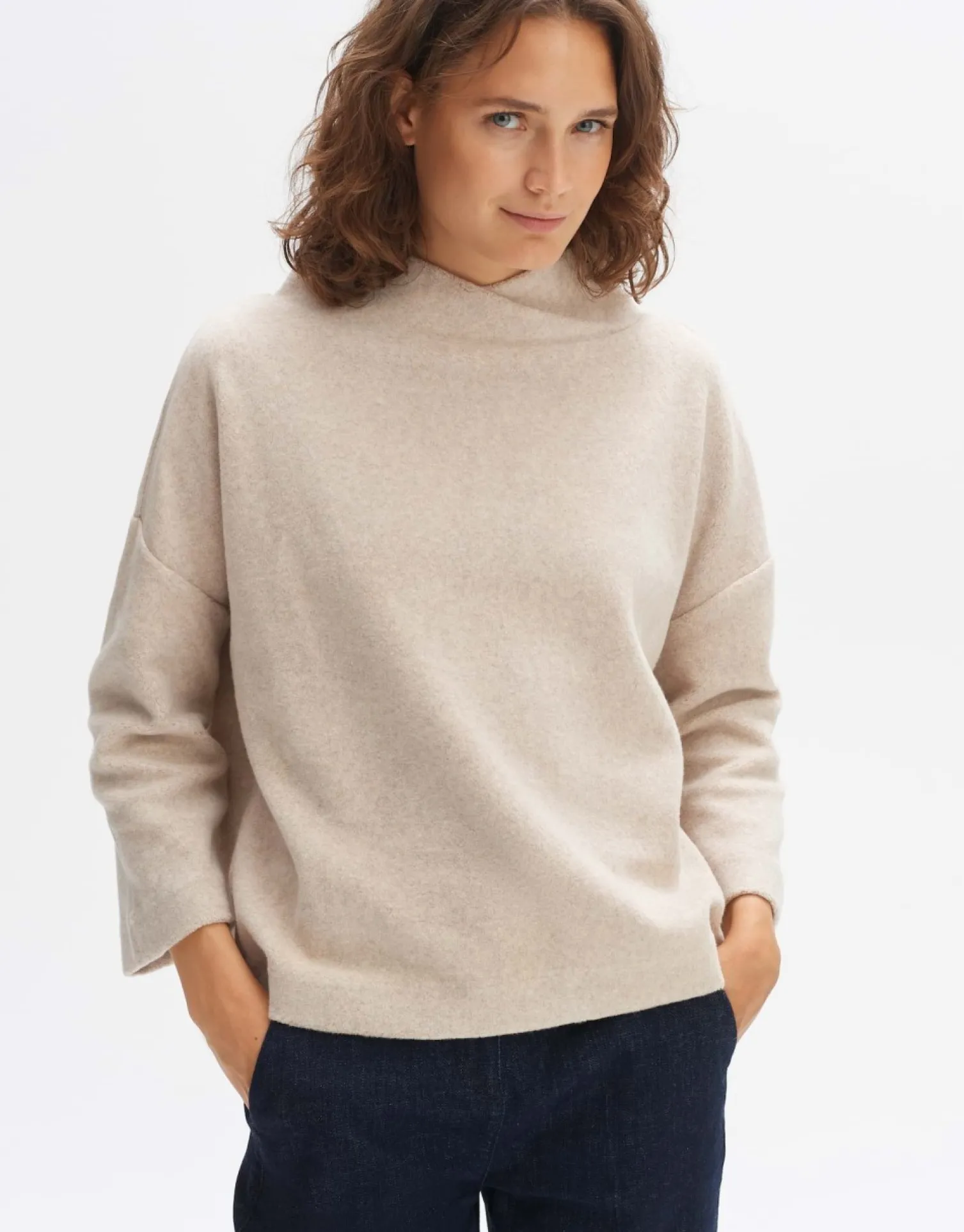 someday Fashion Sweat>Trui Ganivre Macadamia