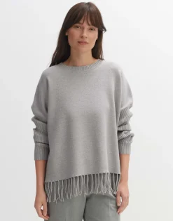 someday Fashion Gebreide Items>Trui Pebila Hazy Fog Melange