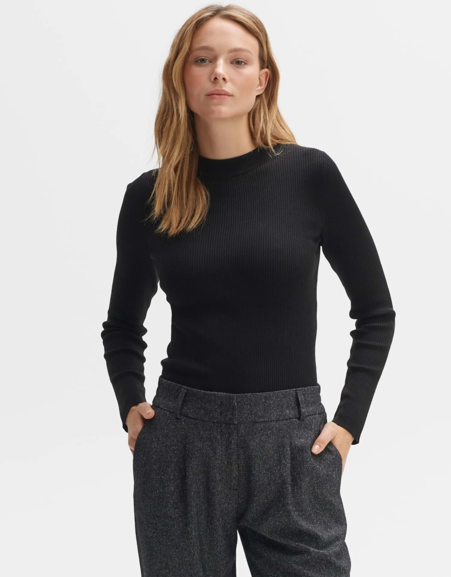 someday Fashion Gebreide Items>Trui Peffa Black