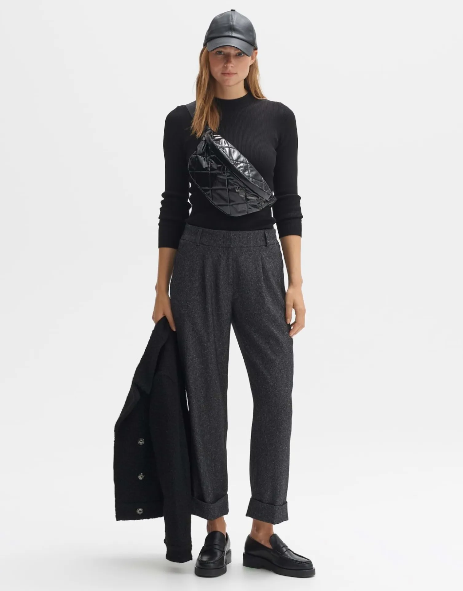 someday Fashion Gebreide Items>Trui Peffa Black