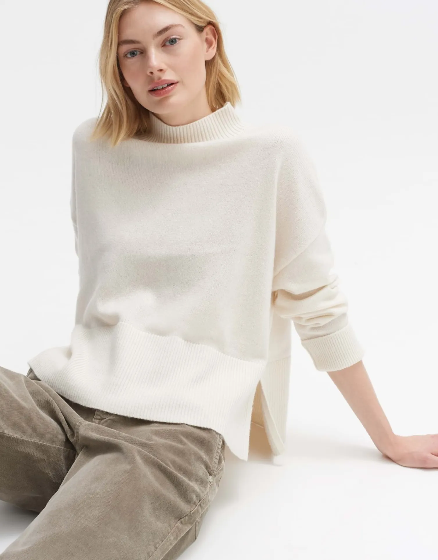 someday Fashion Gebreide Items>Trui Pimobi Soft Cream