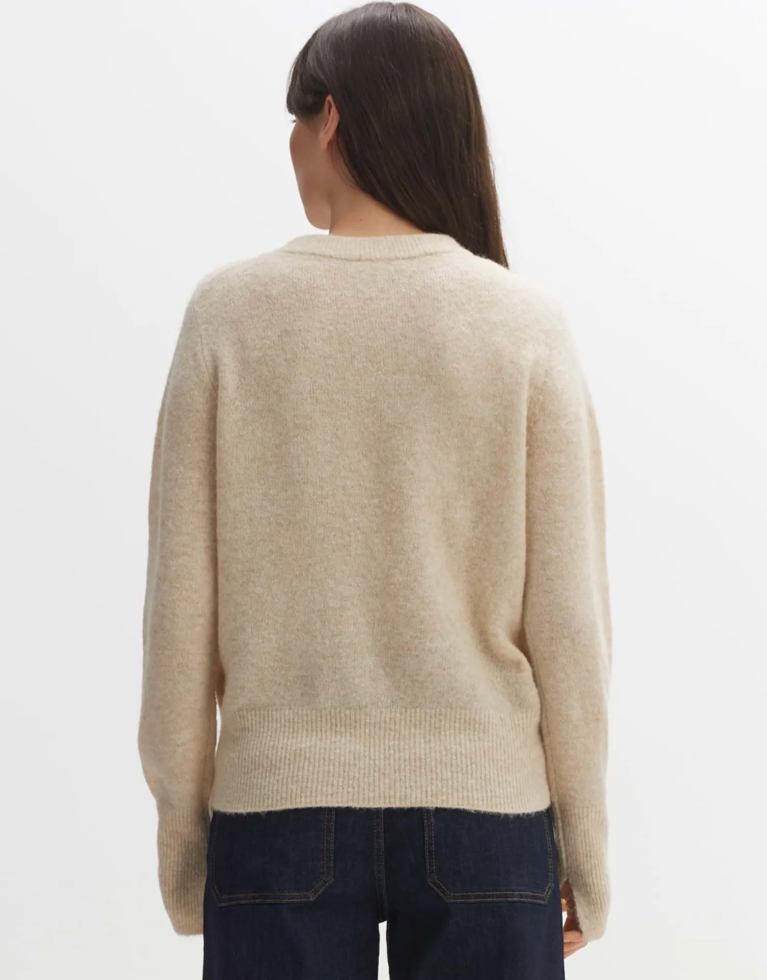 someday Fashion Gebreide Items>Trui Punomba Cloud Cream