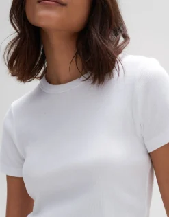 someday Fashion Shirts>T-Shirt Samuna White