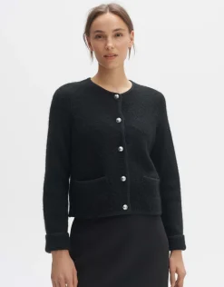 someday Fashion Gebreide Items>Vest Dalora Black