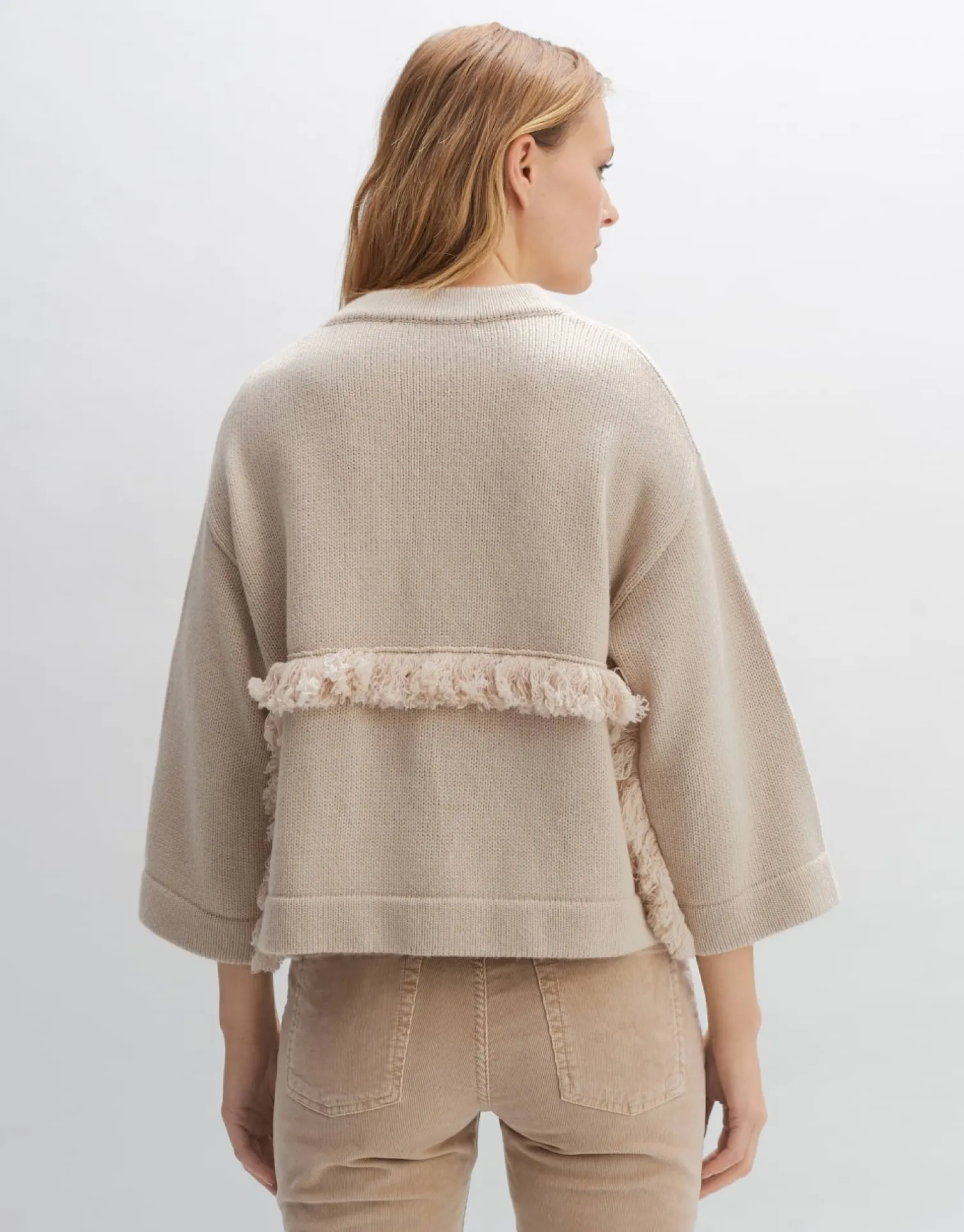 someday Fashion Gebreide Items>Vest Difransi Beige