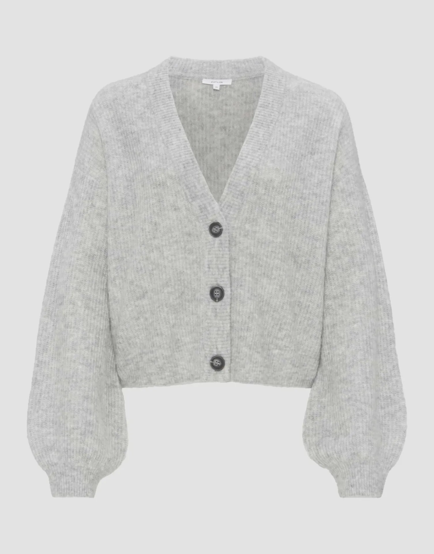 someday Fashion Gebreide Items>Vest Dimunu Hazy Fog Melange