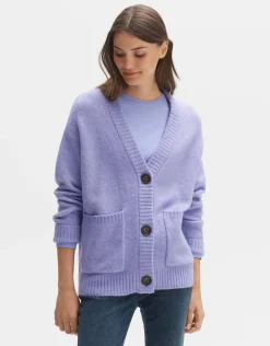 someday Fashion Gebreide Items>Vest Domaro Soft Viola