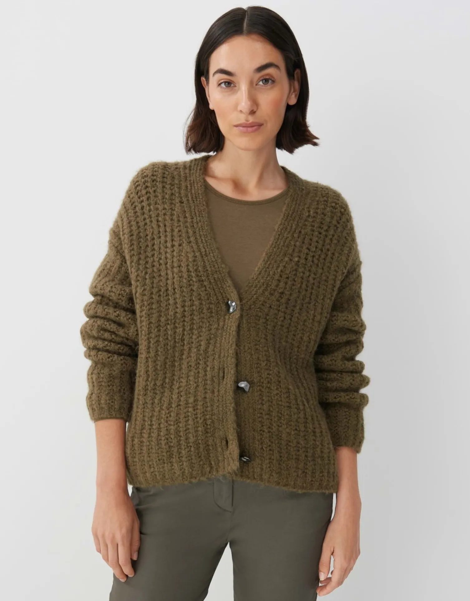 someday Fashion Gebreide Items>Vest Tiamie Misty Green