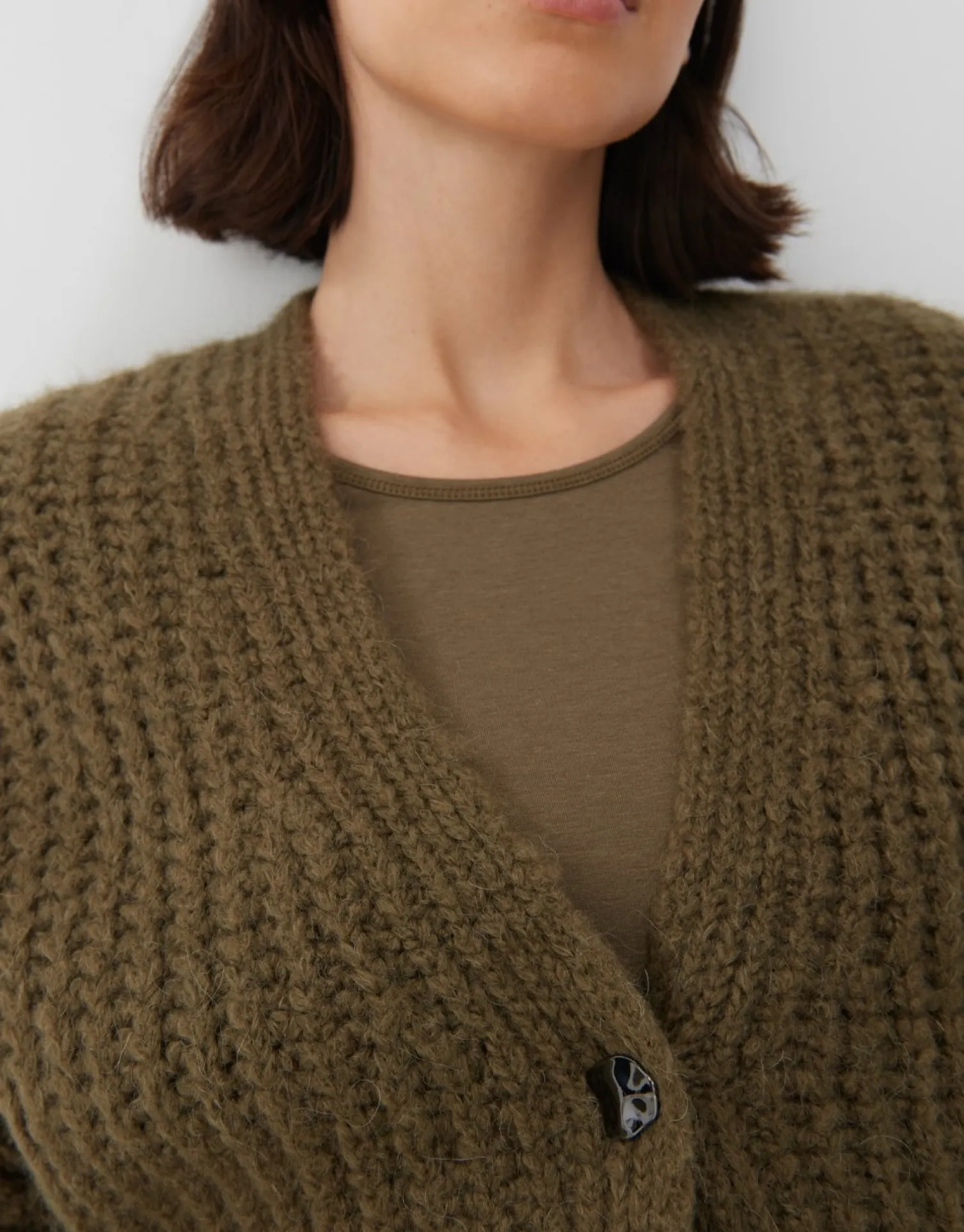 someday Fashion Gebreide Items>Vest Tiamie Misty Green