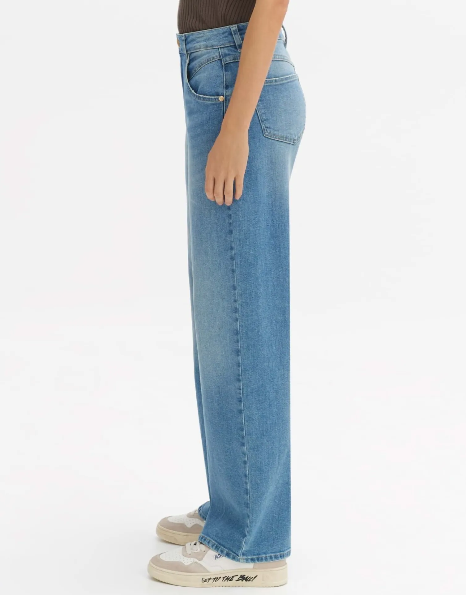 someday Fashion Jeans>Wide Jeans Miberta California Blue