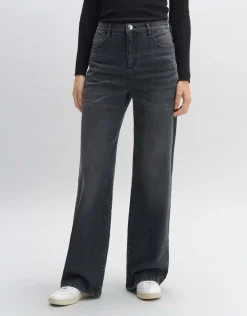 someday Fashion Jeans>Wide Jeans Mivy Grey Washed Grey