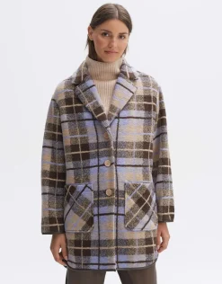 someday Fashion Outdoor>Wollen Mantel Halilo Grunge Macadamia