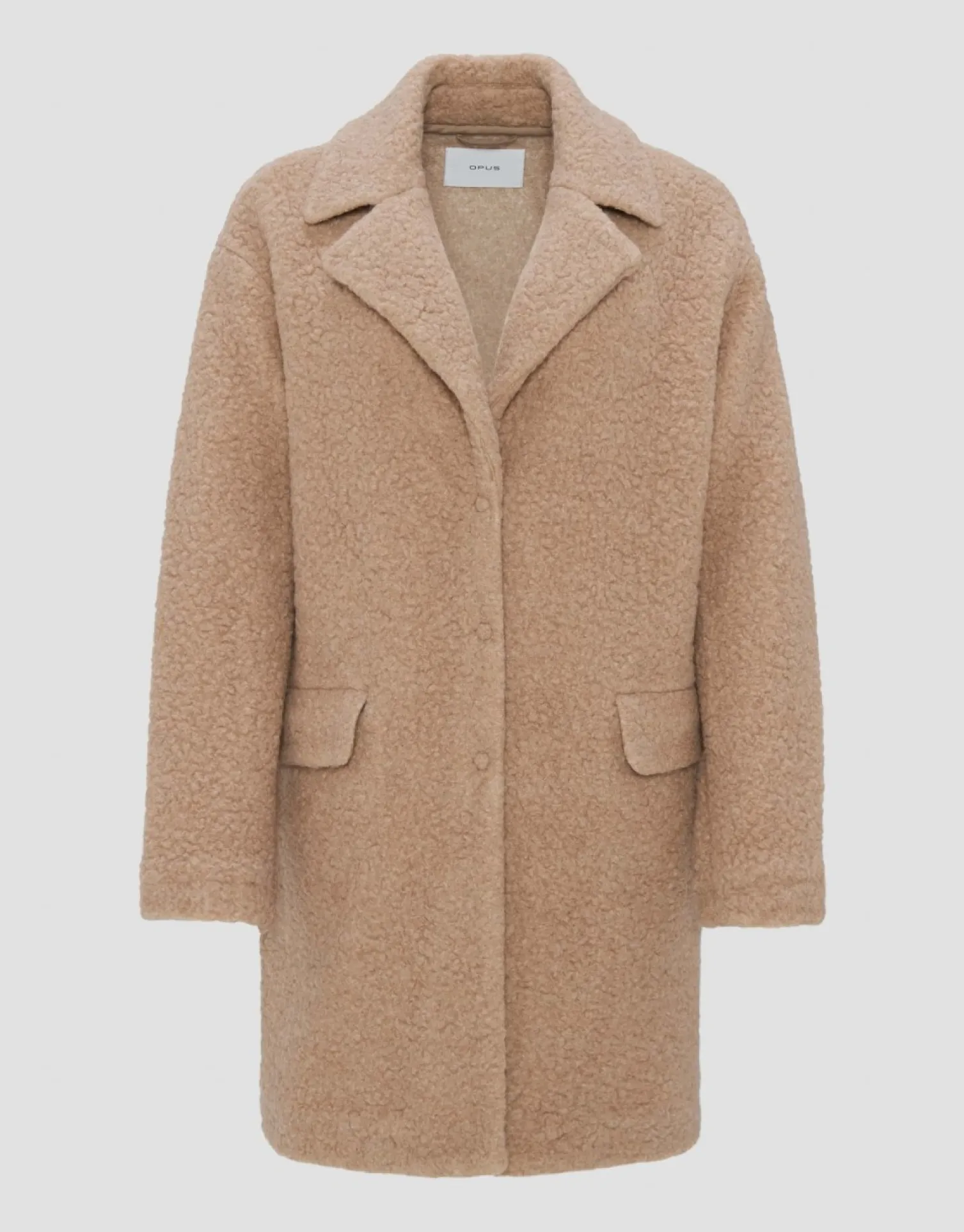 someday Fashion Outdoor>Wollen Mantel Hiromi Nutmeg